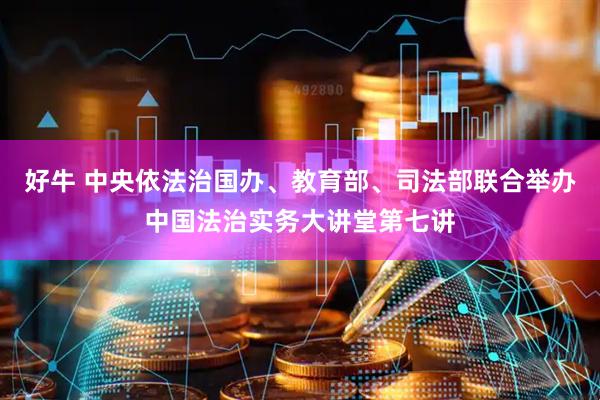 好牛 中央依法治国办、教育部、司法部联合举办中国法治实务大讲堂第七讲